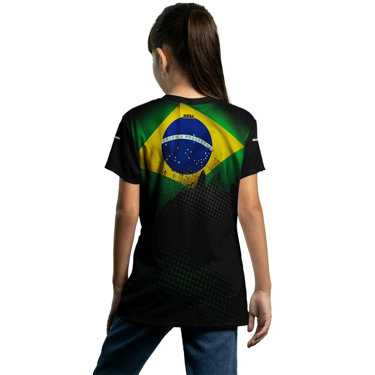 Camiseta Brk Agro Brasil Casual com Proteção UV50+ - BRK AGRO
