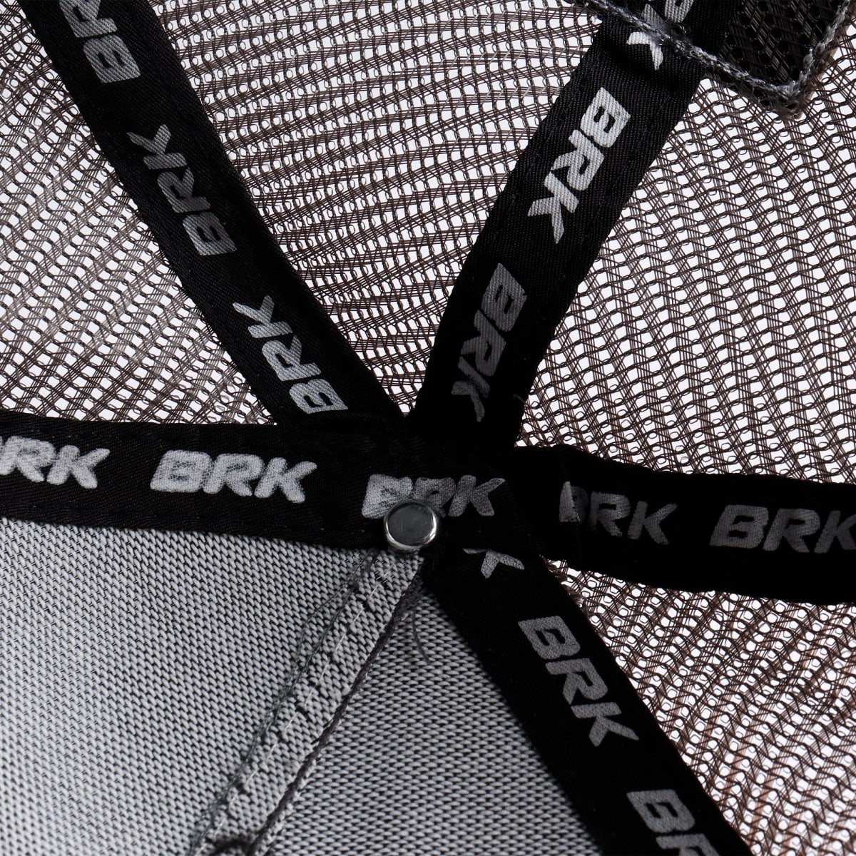 Boné Trucker Brk Agro Cinza e Verde - Brk Agro