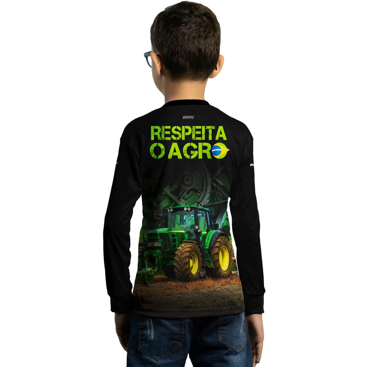 Camisa Agro Brk Respeita o Agro com Proteção Solar UV50+ - Brk Agro