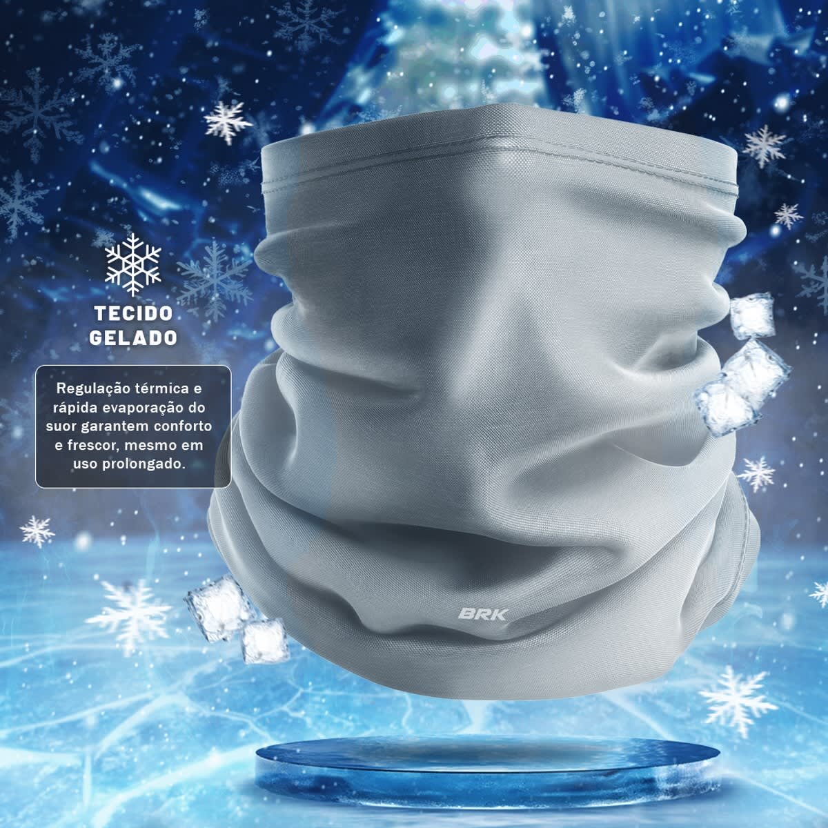 Bandana Tubeneck Agro Brk Camuflada Florestal com Proteção Solar UV50+ - Brk Agro