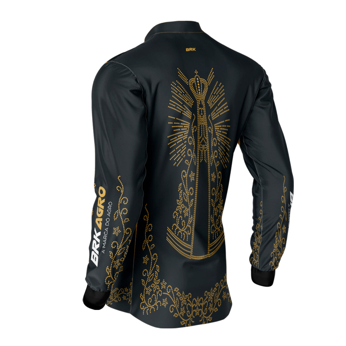 Camisa Agro Brk Nossa Senhora Aparecida Strass com Proteção Solar UV50+ - Brk Agro