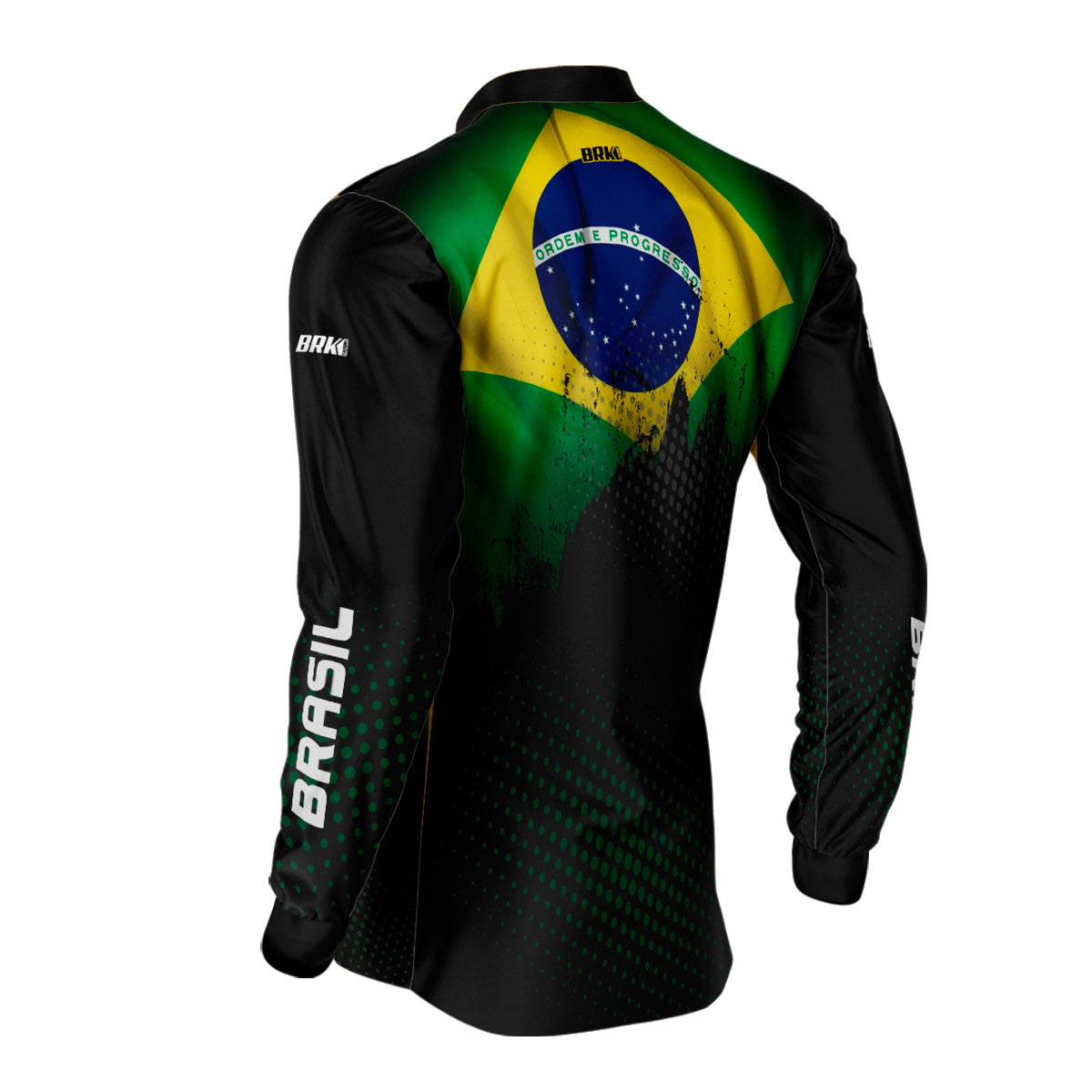 Camisa Agro Brk Brasil com Proteção Solar UV50+ - Brk Agro