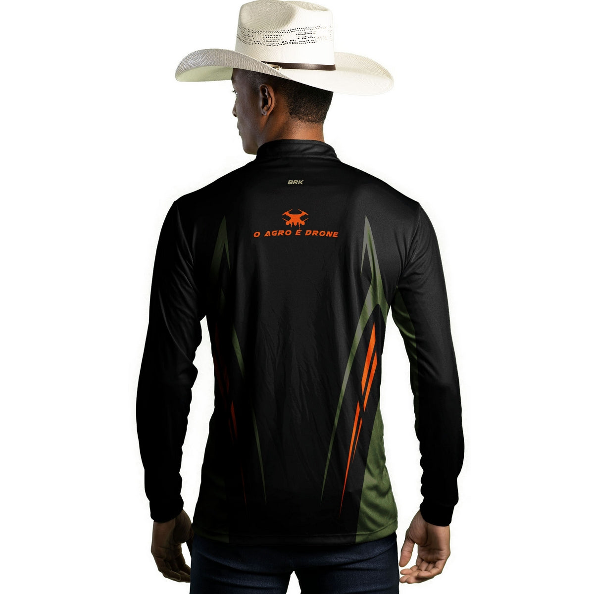 Camisa Agro Brk O Agro é Drone com Proteção Solar UV50+ - Brk Agro