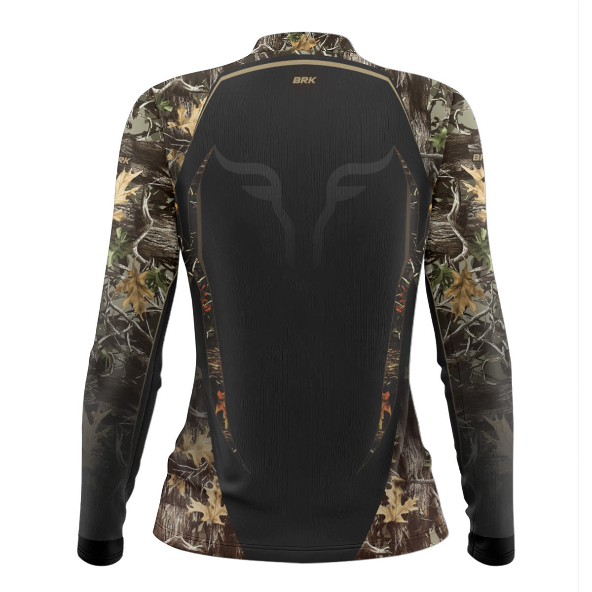 Camisa Agro Feminina Brk Camuflada Long Horn com Proteção Solar UV50+ - Brk Agro