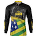 Camisa Agro Brk Goias é Agro com UV50 - Tamanho:M - Envio Imediato - Brk Agro