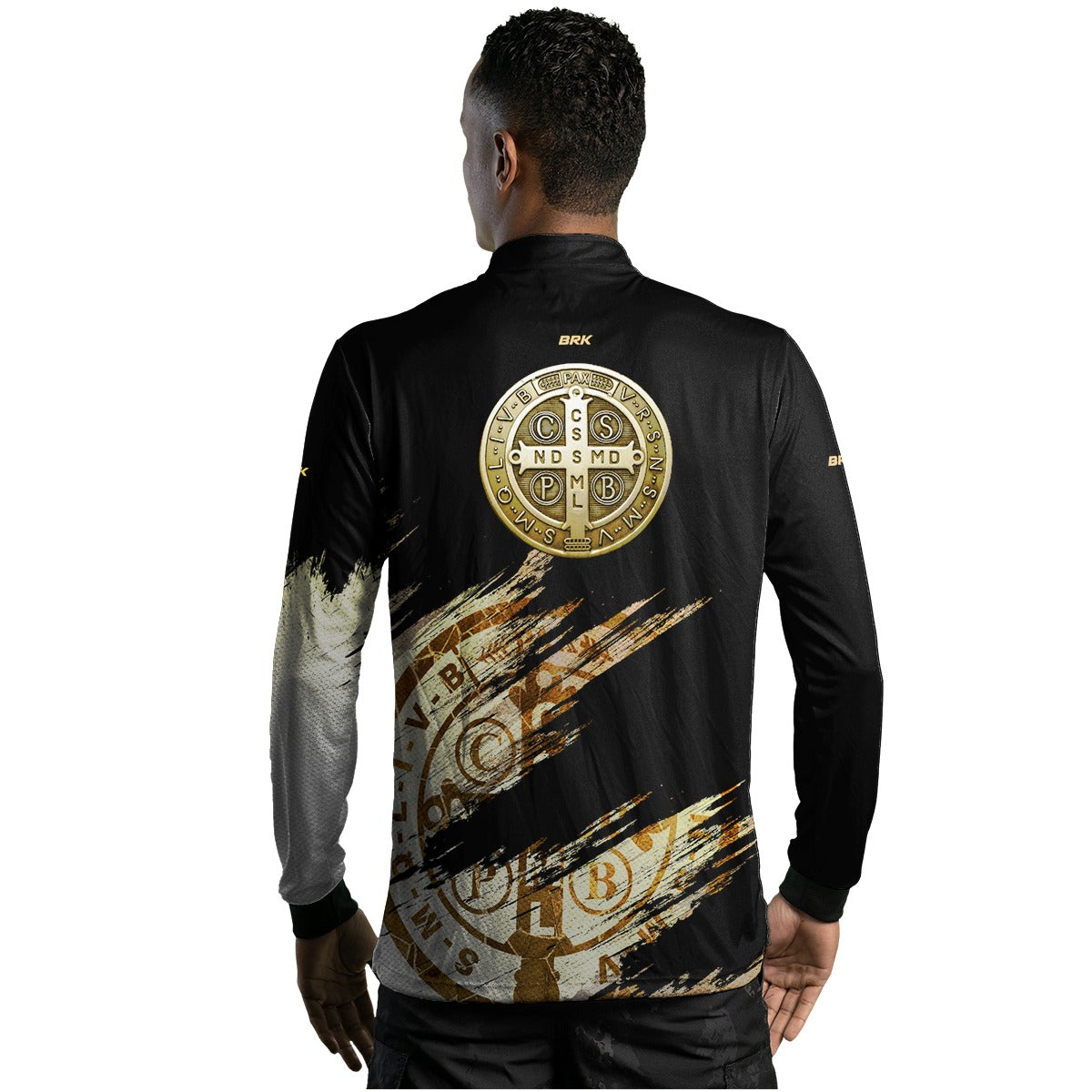Camisa Agro Brk São Bento Grunge com Proteção Solar UV50+ - Brk Agro
