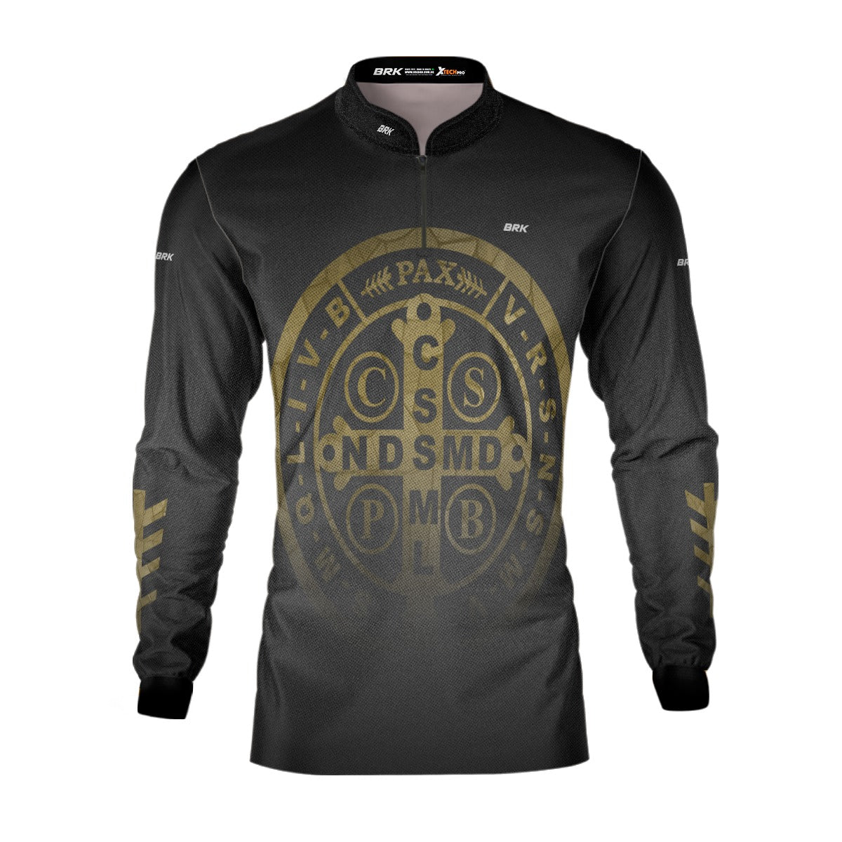 Camisa Agro Brk São Bento Degradê com Proteção Solar UV50+ Envio Imediato