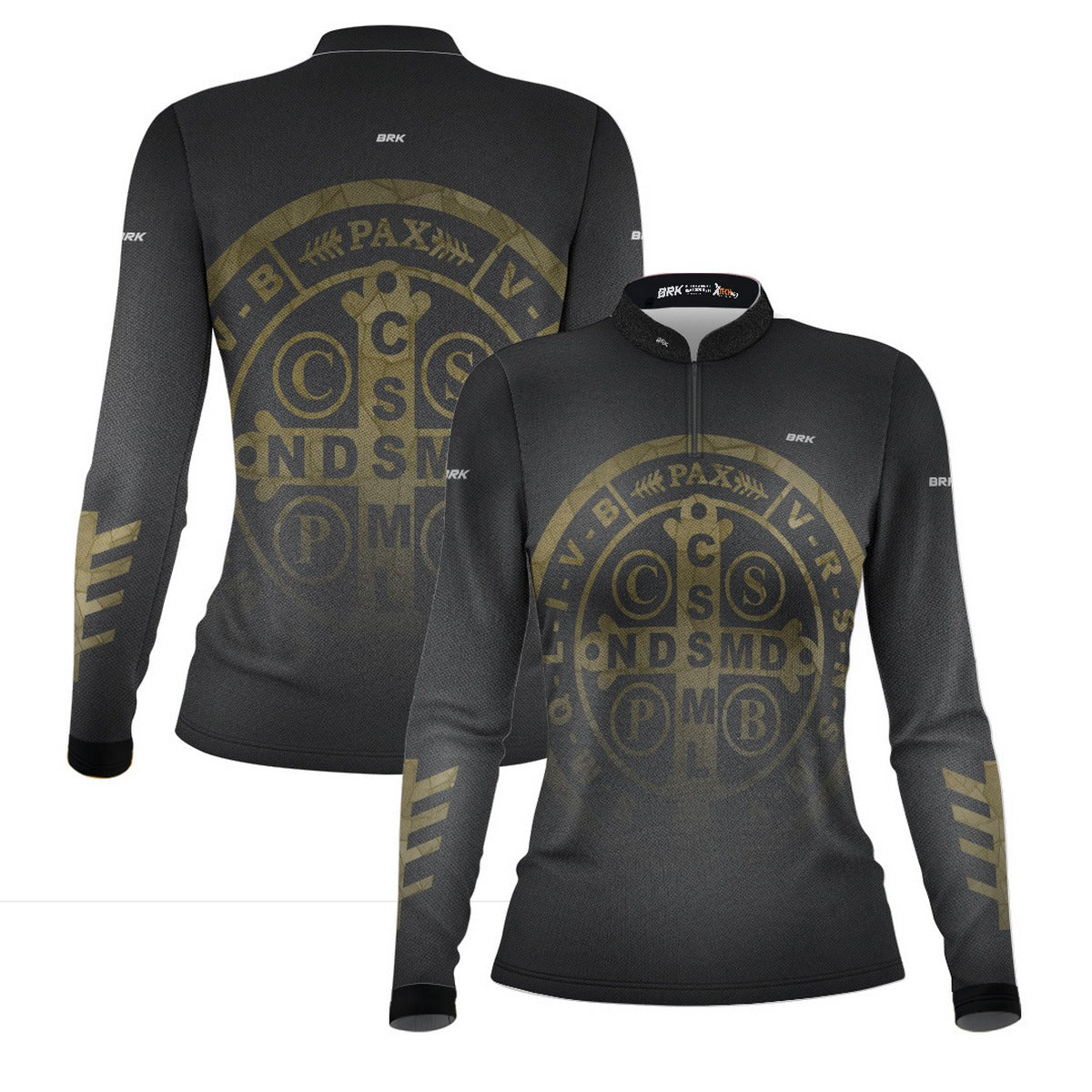 Camisa Feminina Agro Brk São Bento Degradê com Proteção Solar UV50+ - Brk Agro