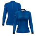 Camisa Feminina Agro Brk Básica Azul com Proteção Solar UV50+ - Brk Agro