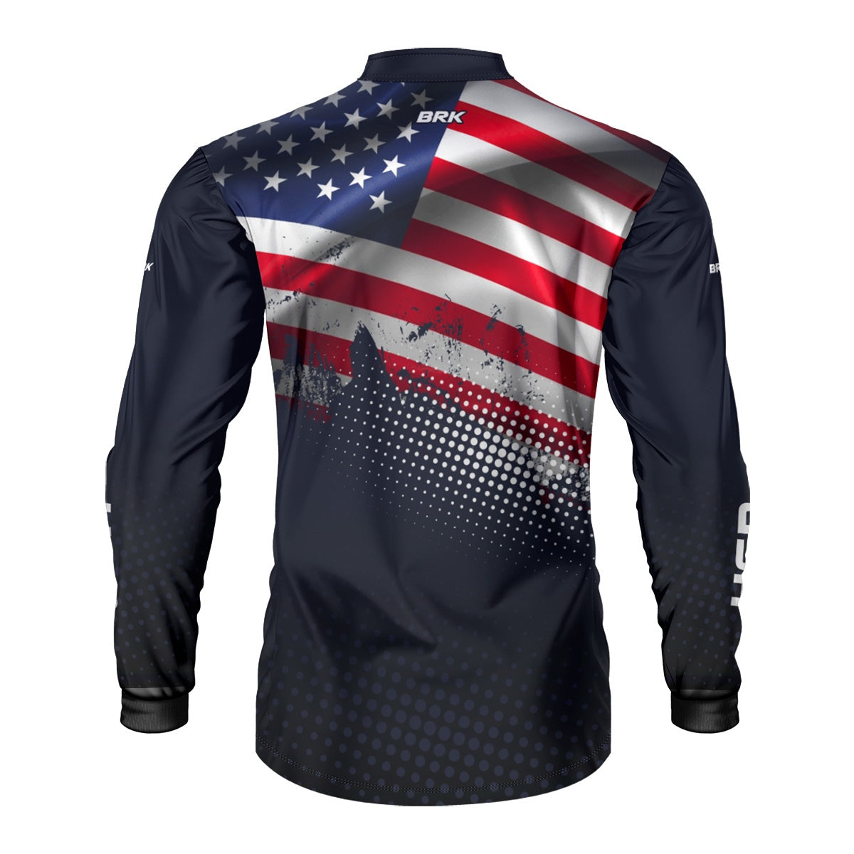 Camisa Agro Brk Estados Unidos Com Proteção Solar UV50+ Envio Imediato