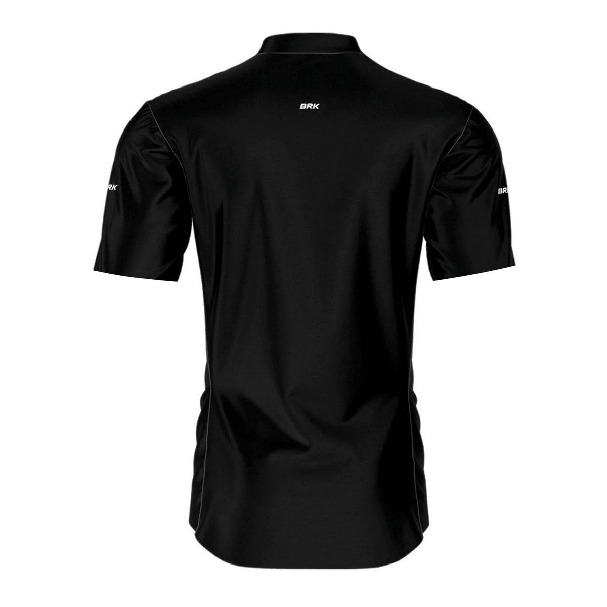 Camisa Manga Curta Agro Brk Preta Básica com Proteção Solar UV50+ - Brk Agro