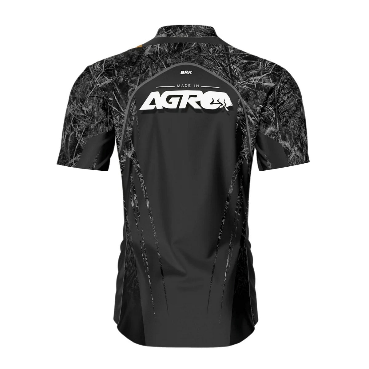 Camisa Manga Curta Agro Brk Camuflado Real Tree Made In Agro com Proteção Solar UV50+ - Brk Agro