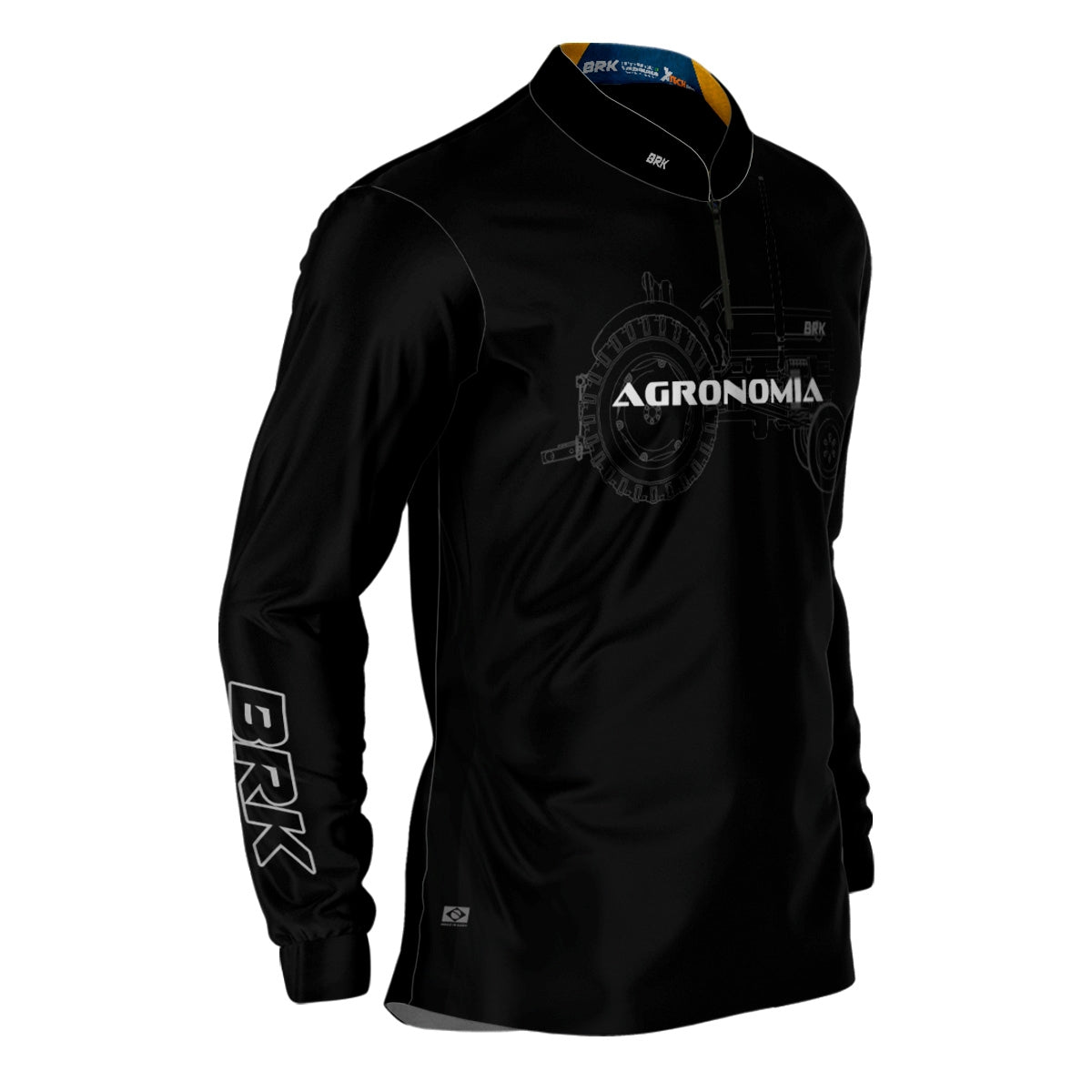 Camisa Agro Brk Agronomia Trator com Proteção Solar UV50+