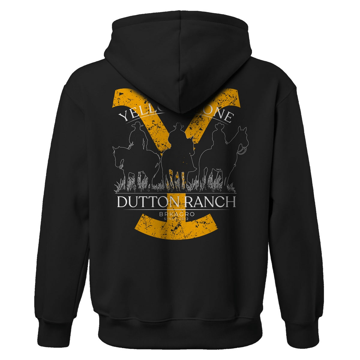 Moletom com Capuz Unissex Brk Yellowstone