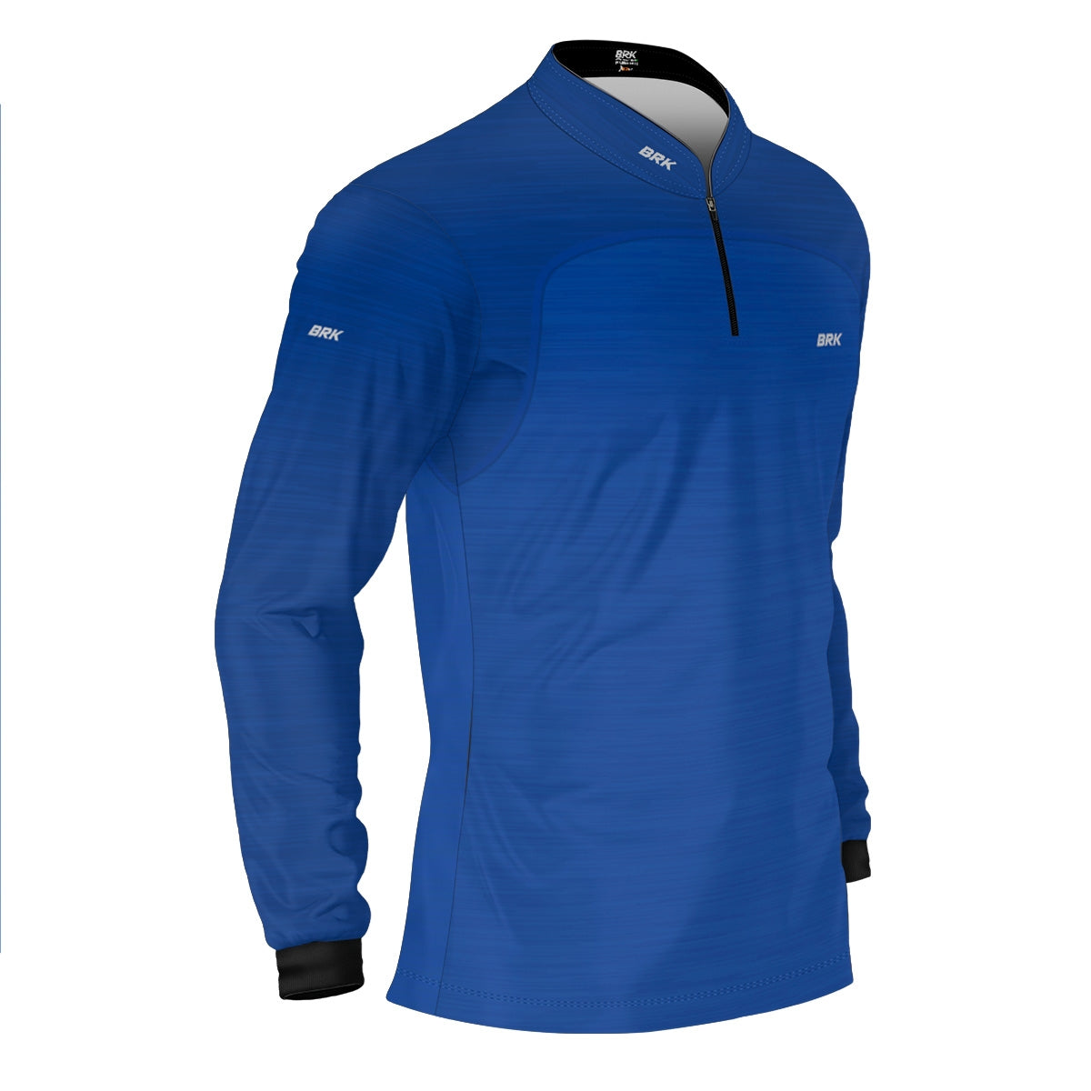 Camisa Agro Brk Mescla Azul Royal com Proteção Solar UV50+