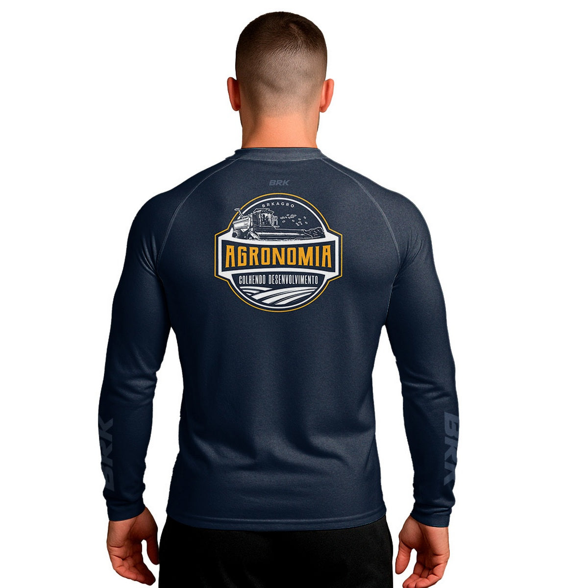 Camisa Raglan Brk Agronomia com Proteção UV50+ - Brk Agro