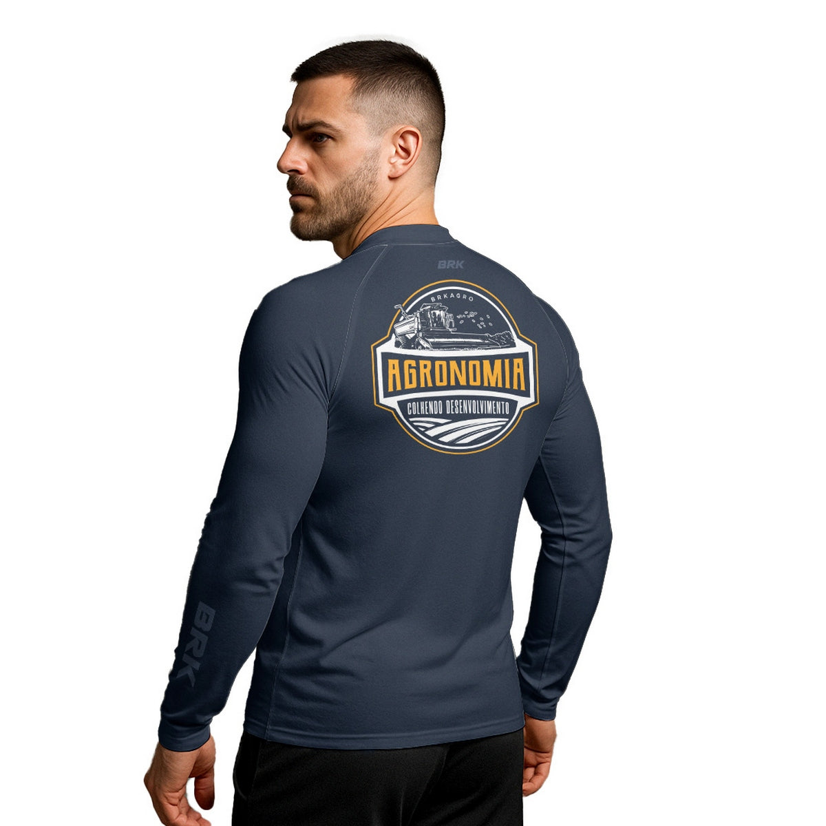 Camisa Raglan Brk Agronomia com Proteção UV50+ - Brk Agro