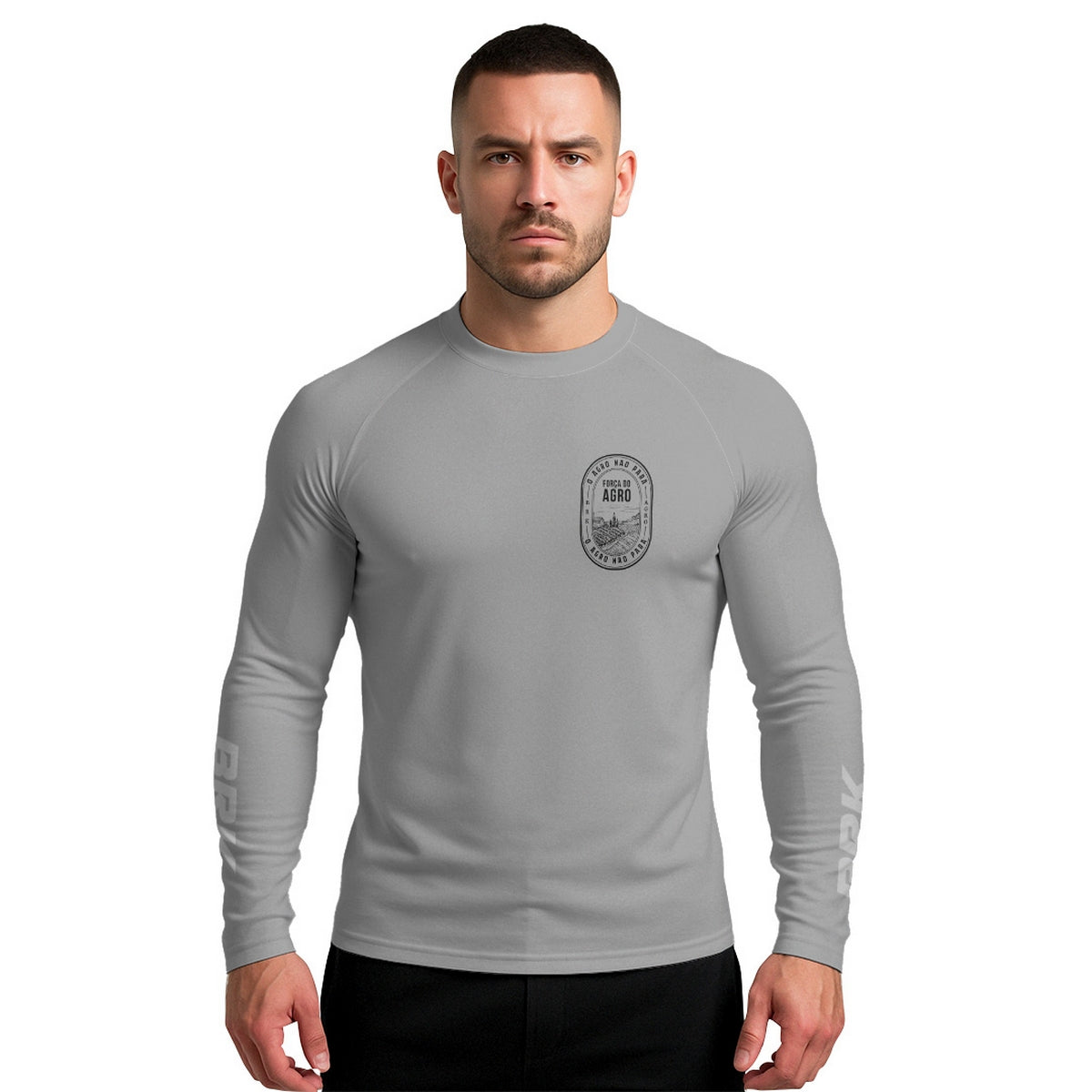 Camisa Raglan Brk Força do Agro com Proteção UV50+ - Brk Agro