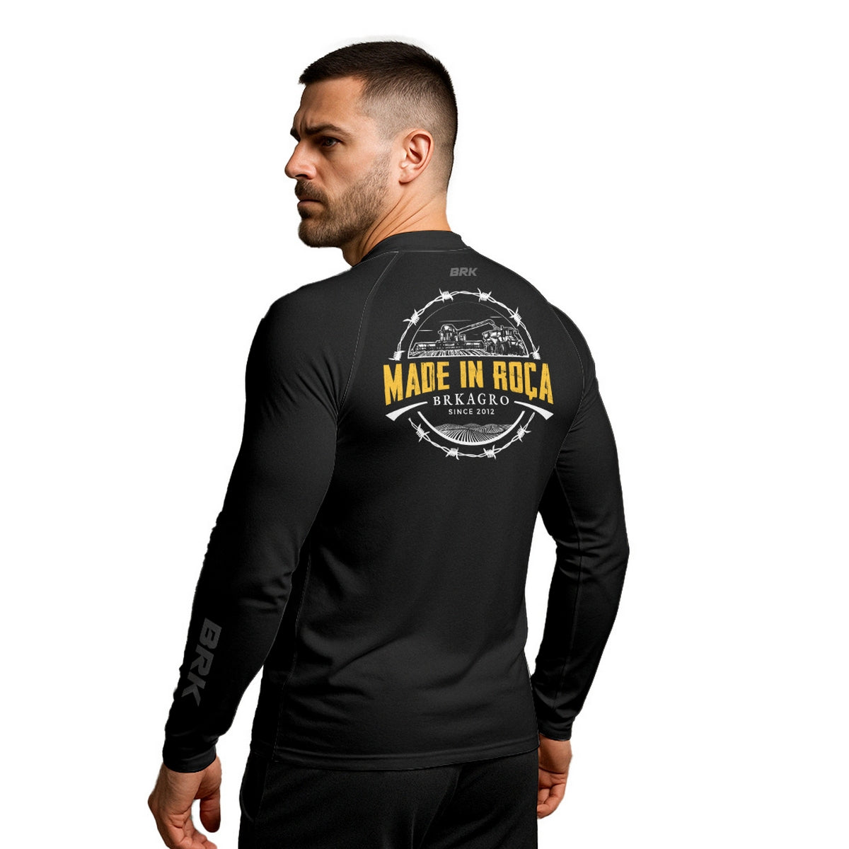 Camisa Raglan Brk Made in Roça com Proteção UV50+ - Brk Agro
