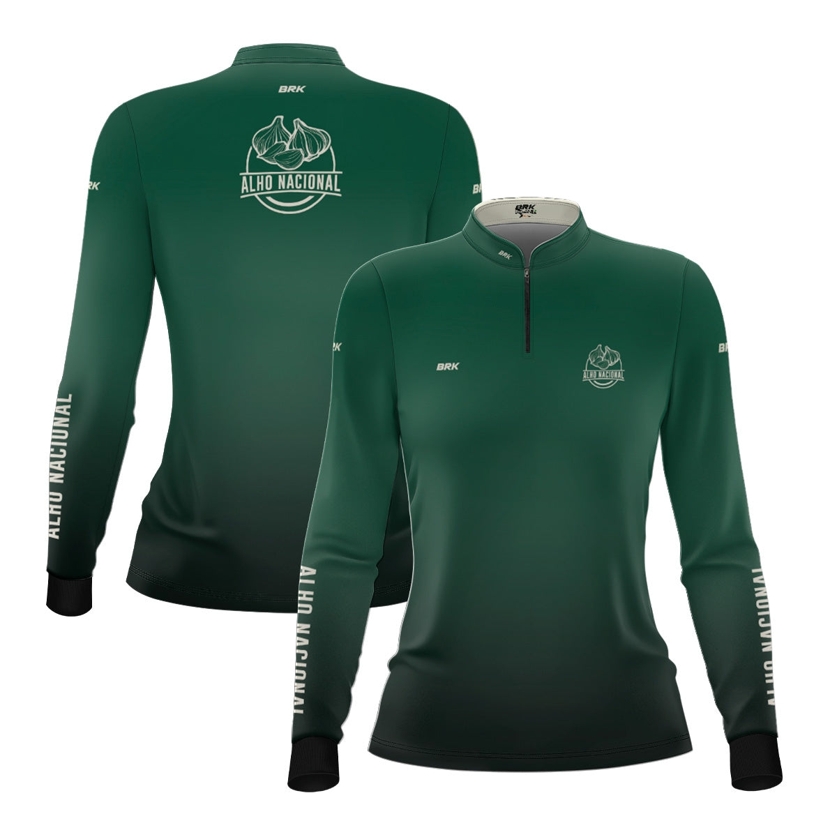Camisa Agro Feminina Brk Alho Nacional com Proteção Solar UV50+ - Brk Agro