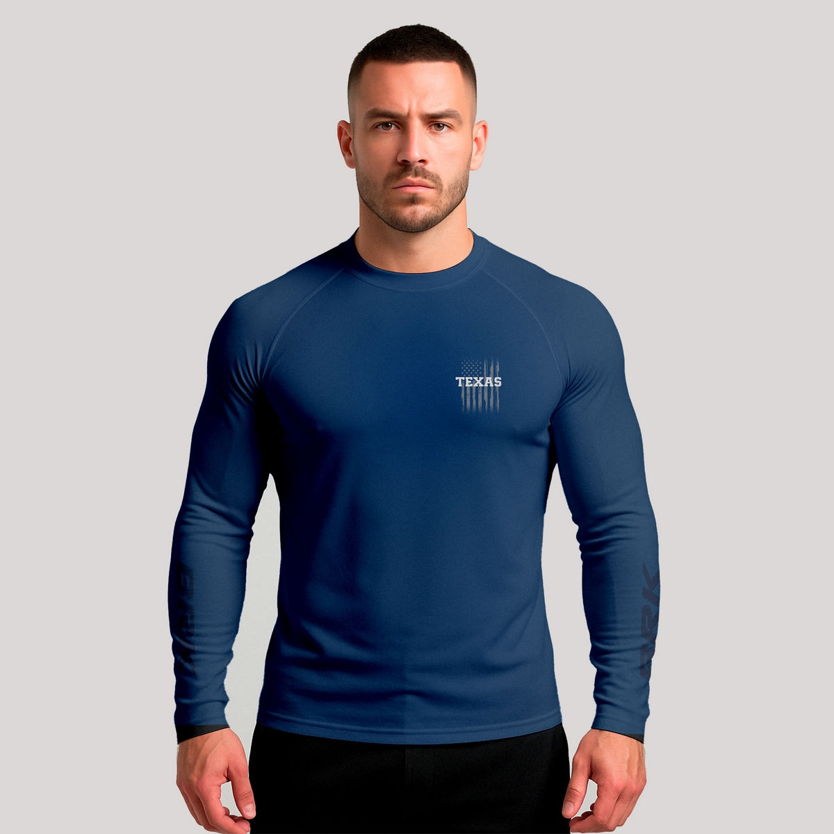 Camisa Raglan Brk Texas Lone Star State com Proteção UV50+ - Brk Agro