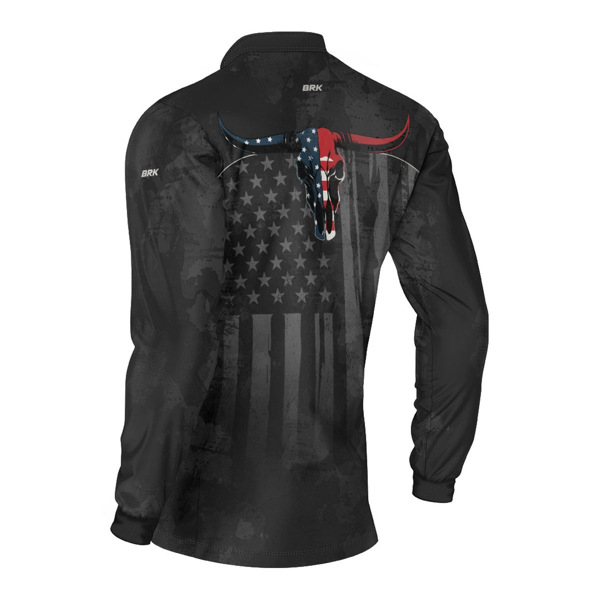 Camisa Agro Brk Skull Longhorn USA com Proteção UV50+ - Brk Agro