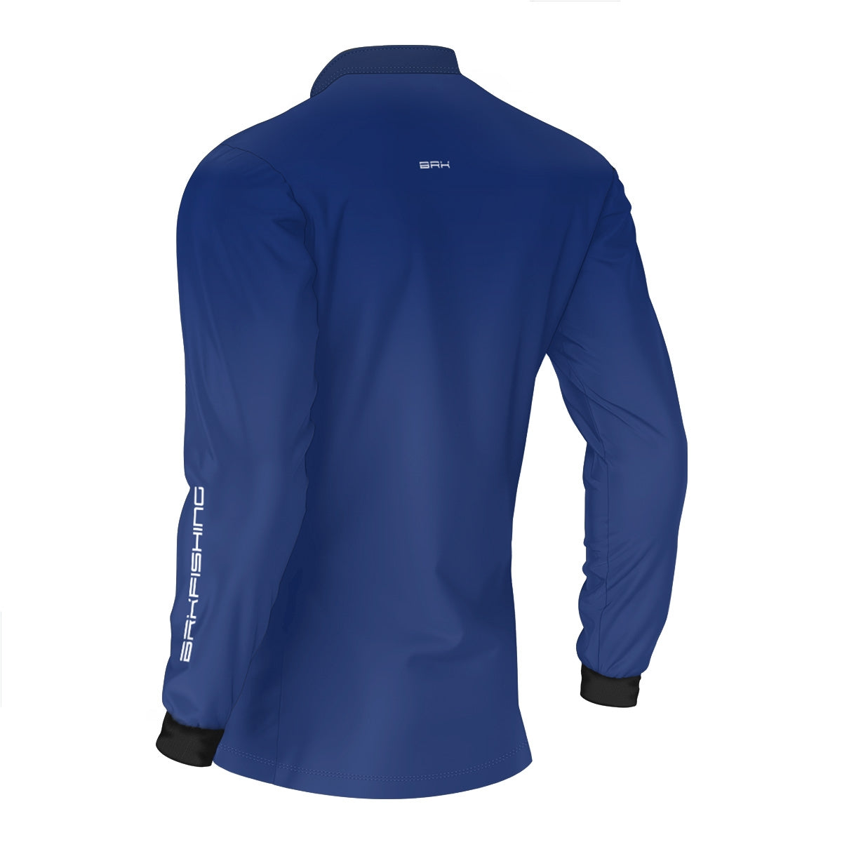Camisa de Pesca Brk Azul Bandeira do Brasil Garateia com Proteção UV50+ - Brk Agro