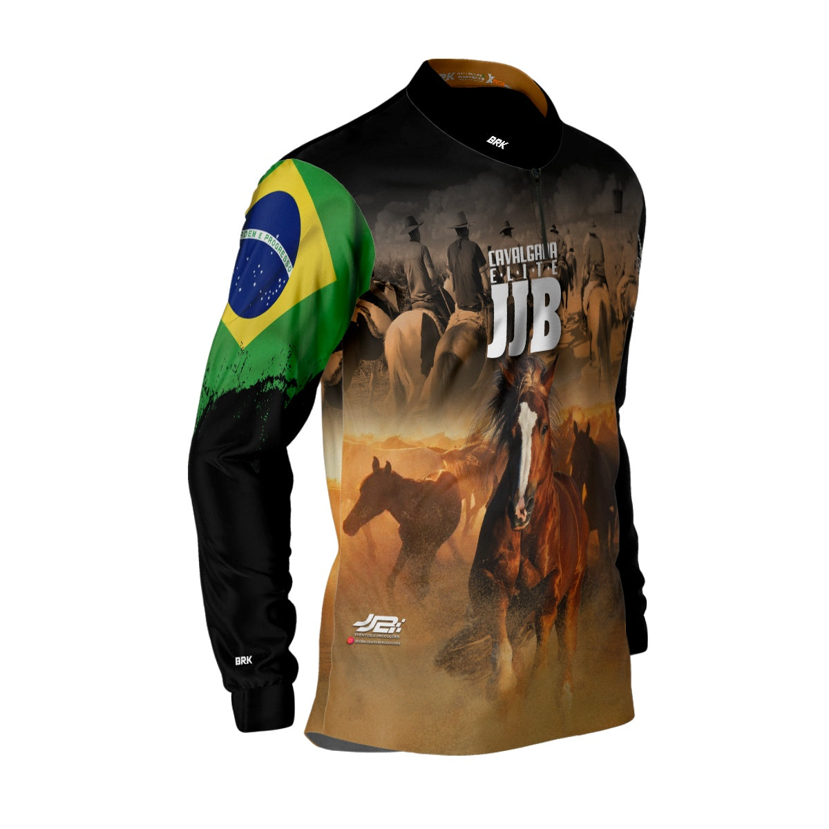 Camisa Agro Brk Cavalgada Elite JJB com Proteção UV50+ - Brk Agro