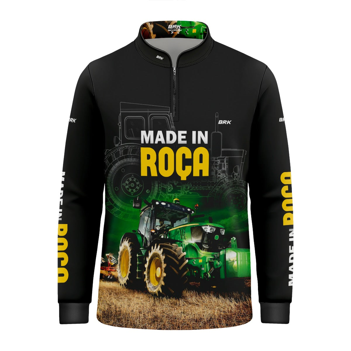 Camisa Infantil Agro Brk Made in Roça com Proteção Solar UV50+ - Brk Agro