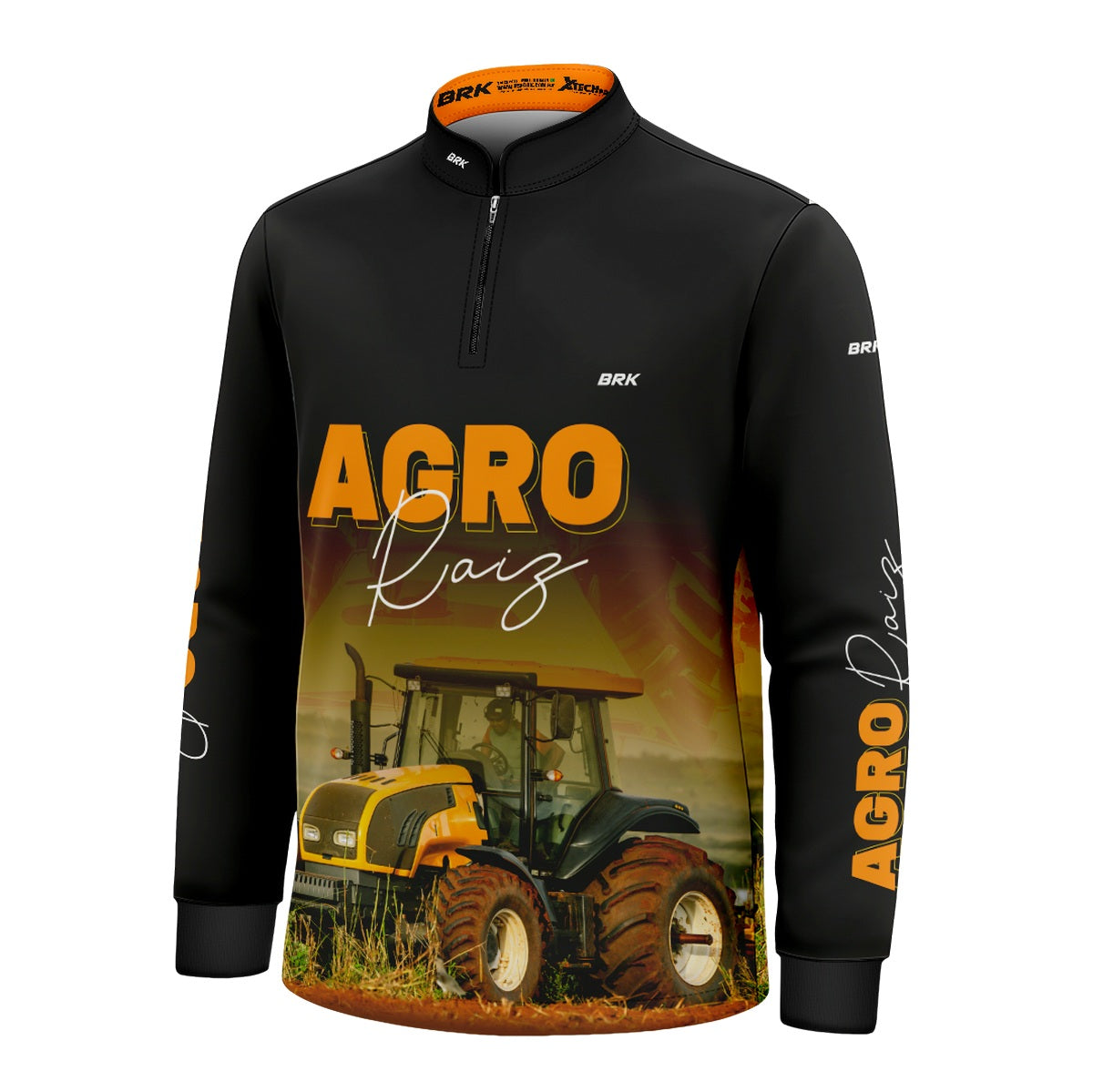 Camisa Brk Agro Infantil Trator Agro Raiz com UV50+ - Brk Agro