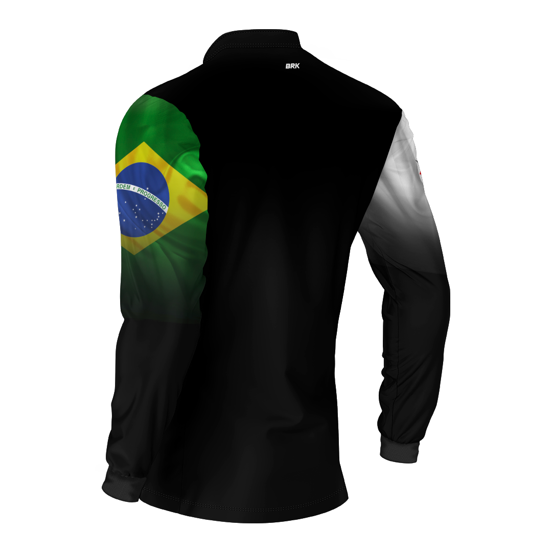 Camisa Agro Brk Minas Gerais Brasil com Proteção Solar UV50+ - Brk Agro