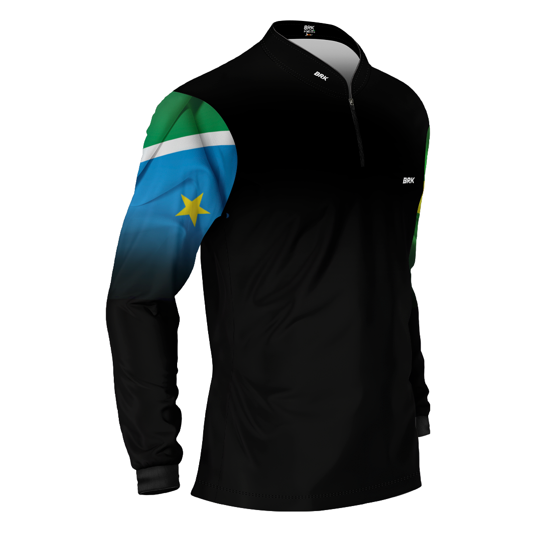 Camisa Agro Brk Mato Grosso Do Sul Brasil com Proteção Solar UV50+ - Brk Agro