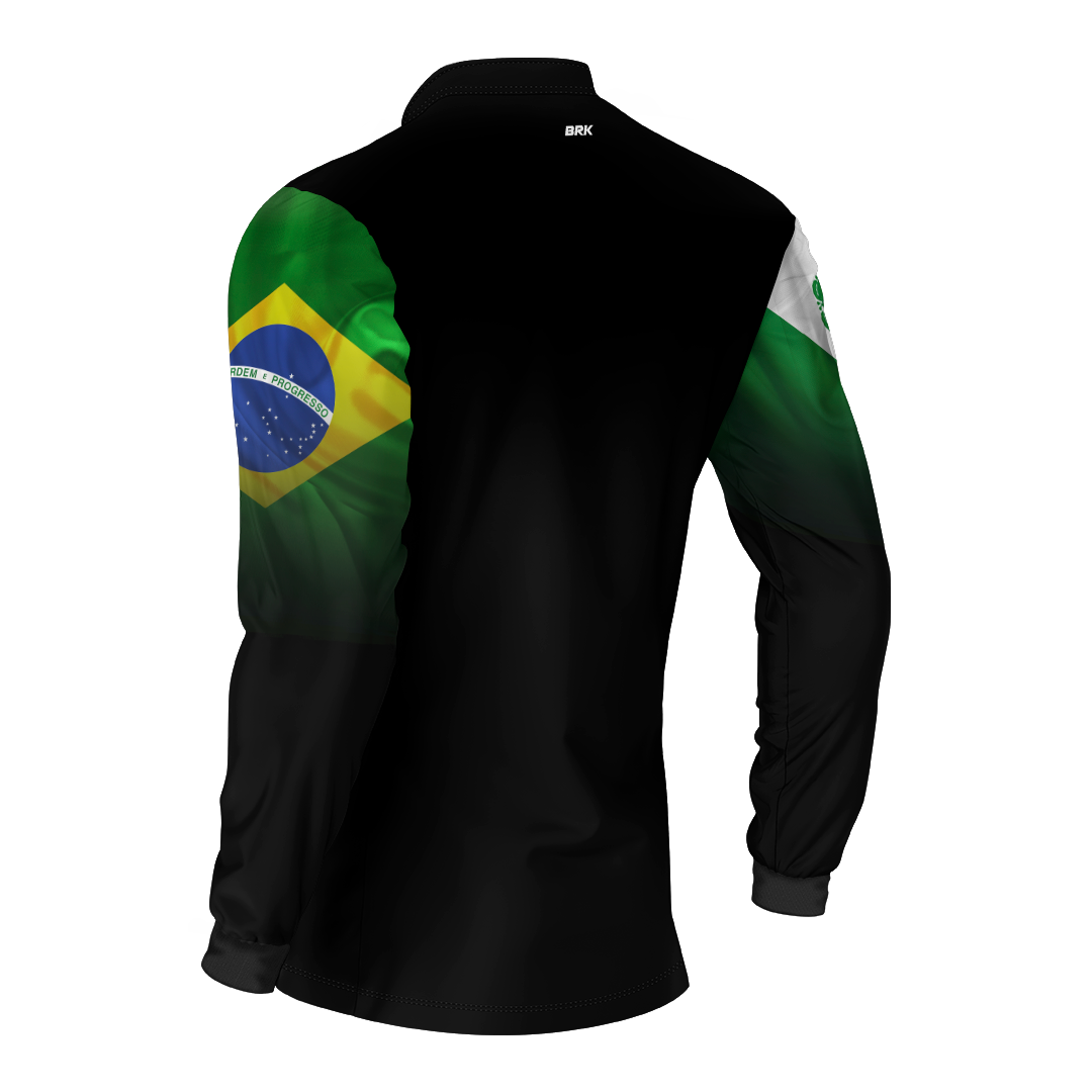 Camisa Agro Brk Paraná Brasil com Proteção Solar UV50+ - Brk Agro