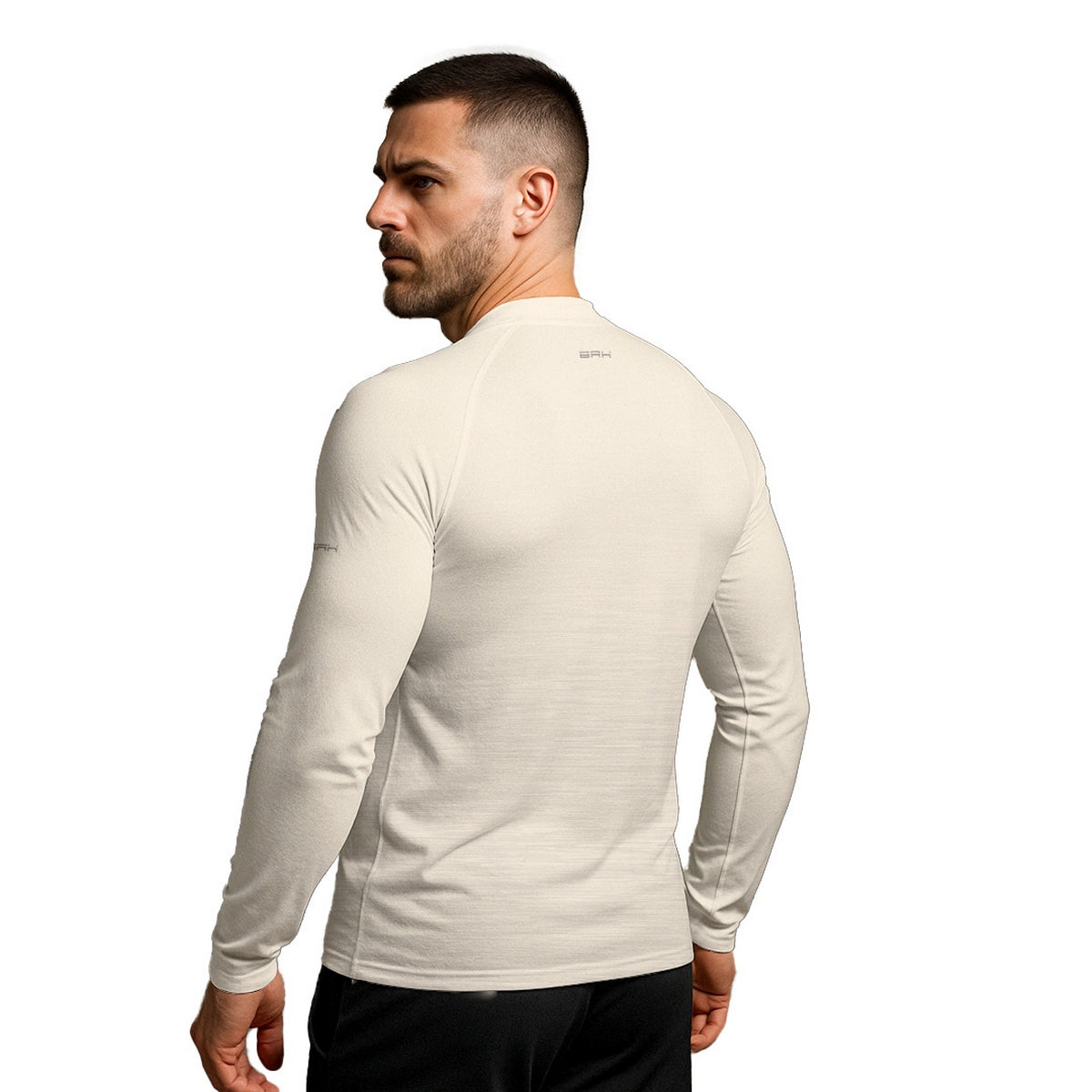 Camisa Segunda Pele Brk Clean Mescla Bege com Proteção UV50 - Brk Agro