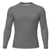 Camisa Segunda Pele Brk Clean Mescla Cinza Escuro com Proteção UV50 - Brk Agro