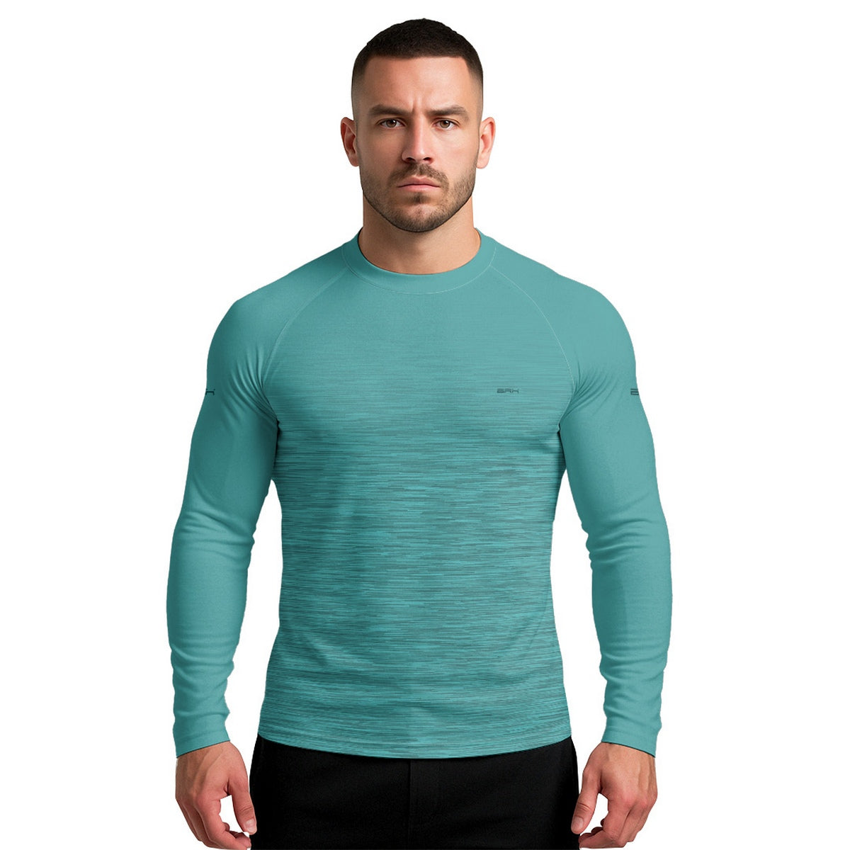 Camisa Segunda Pele Brk Clean Mescla Verde Água com Proteção UV50 - Brk Agro