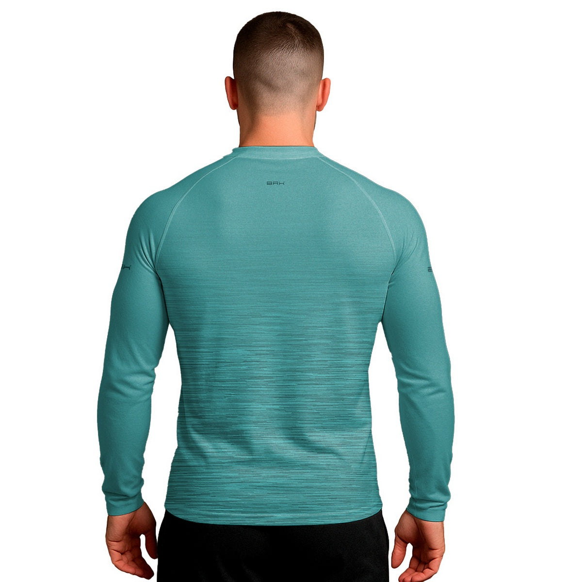 Camisa Segunda Pele Brk Clean Mescla Verde Água com Proteção UV50 - Brk Agro
