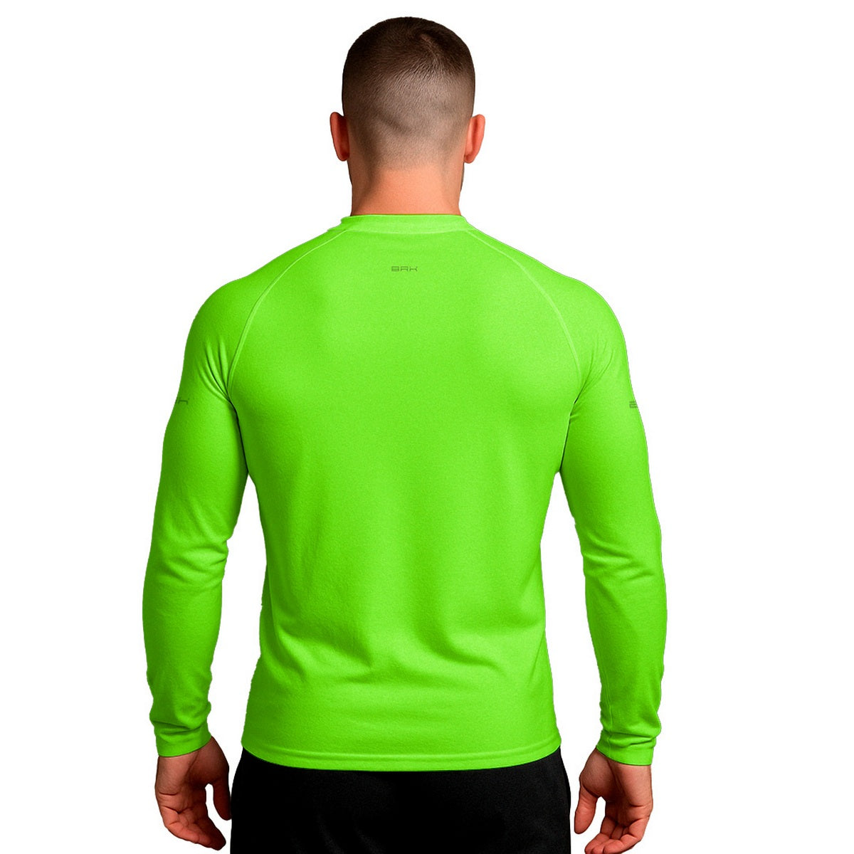 Camisa Segunda Pele Brk Clean Verde Neon com Proteção UV50 - Brk Agro