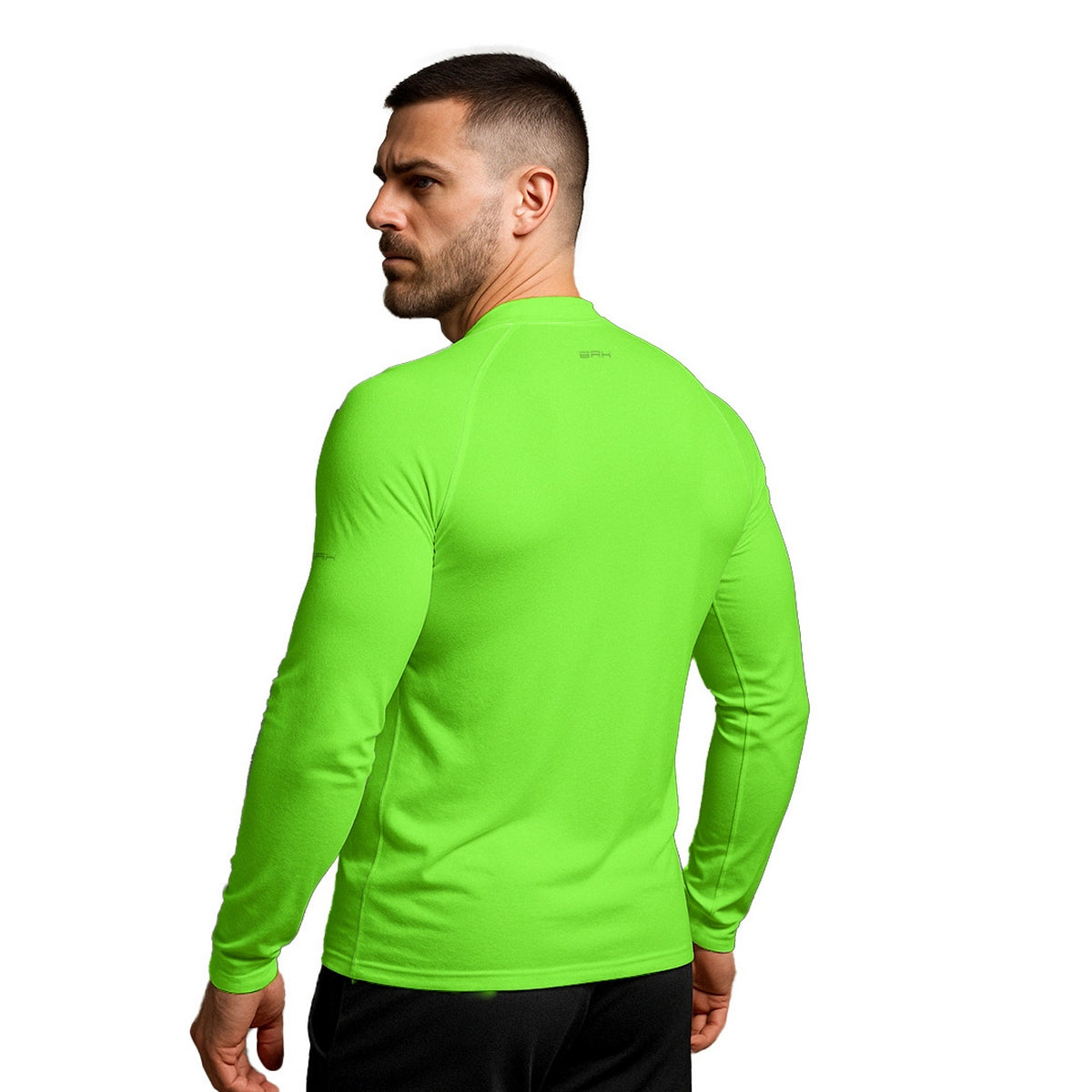 Camisa Segunda Pele Brk Clean Verde Neon com Proteção UV50 - Brk Agro