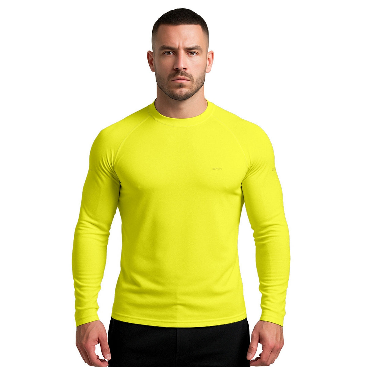 Camisa Segunda Pele Brk Clean Amarelo Neon com Proteção UV50 - Brk Agro