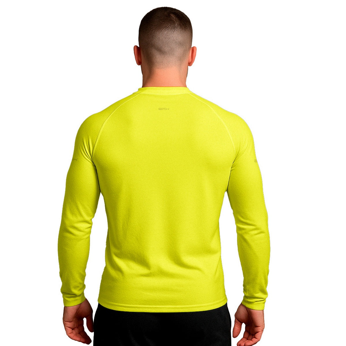 Camisa Segunda Pele Brk Clean Amarelo Neon com Proteção UV50 - Brk Agro