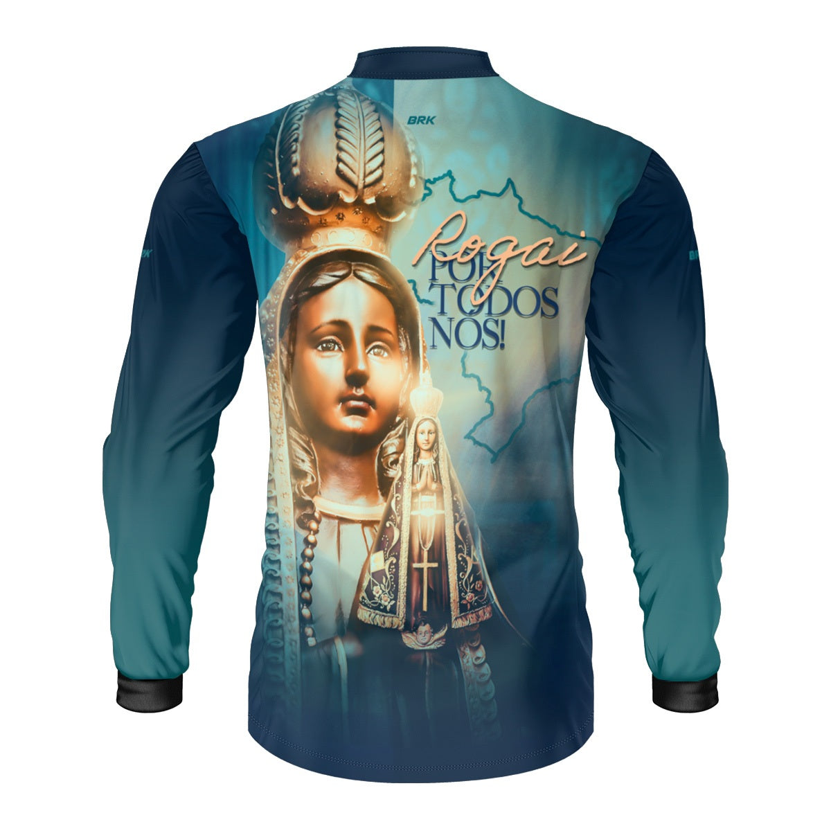 Camisa Agro Brk Rogai Por Todos Nós com Proteção UV50