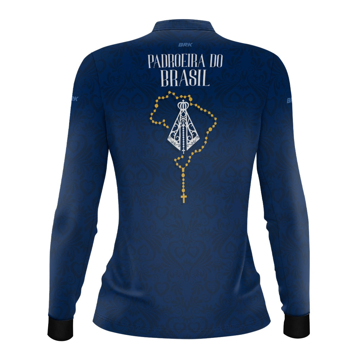 Camisa Feminina Agro Brk Nossa Senhora Aparecida com Proteção UV50