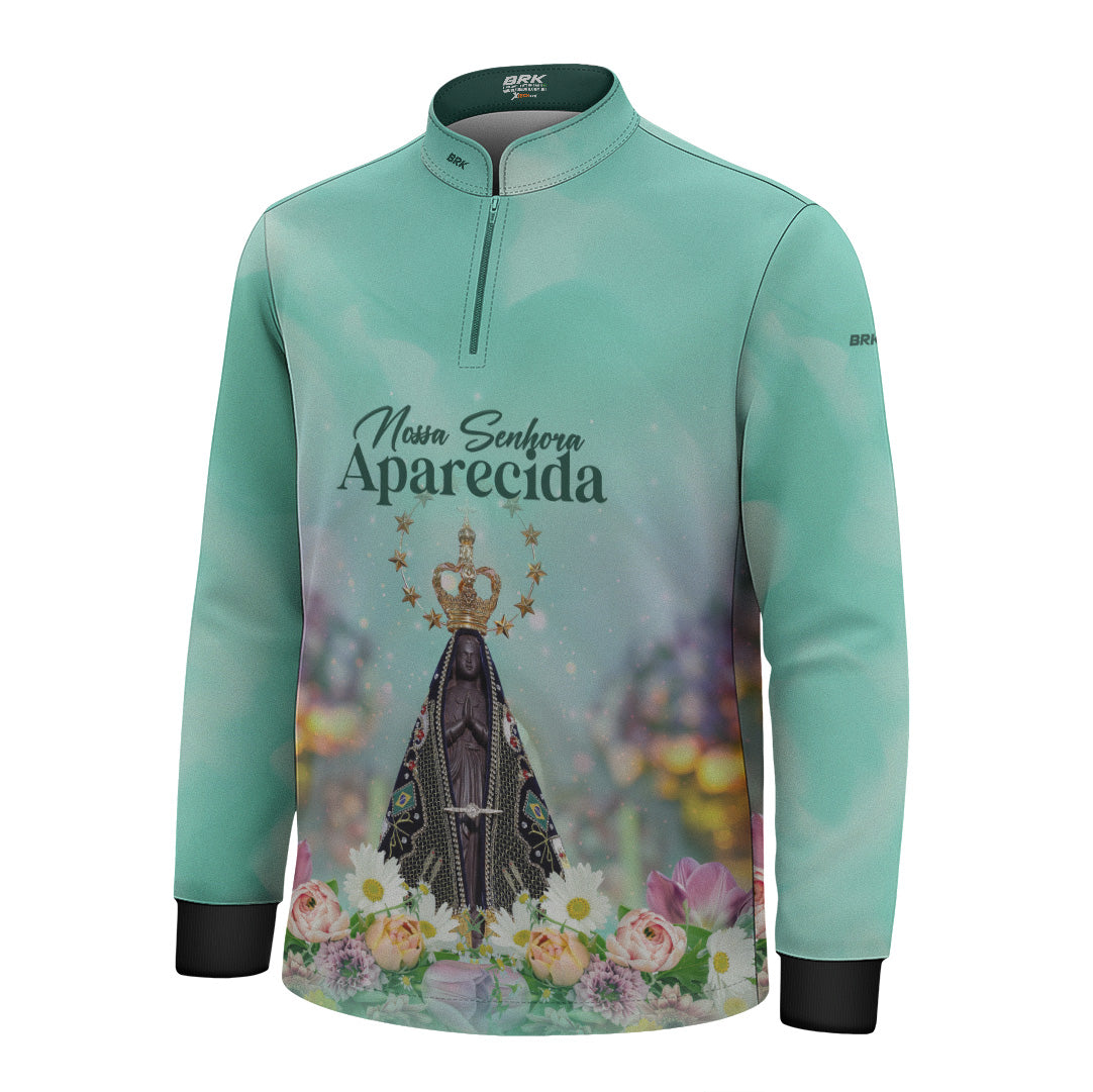 Camisa Agro Infantil Brk Nossa Senhora Aparecida com Proteção UV50