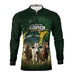 Camisa UV50 Agro Brk Eu Sou do Agro Verde Pecuária Brasil