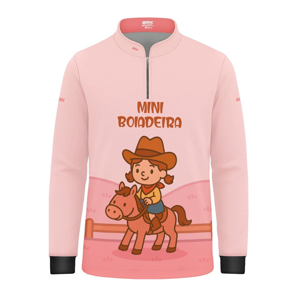 Camisa UV50 Agro Infantil Brk Mini Boiadeira - Brk Agro