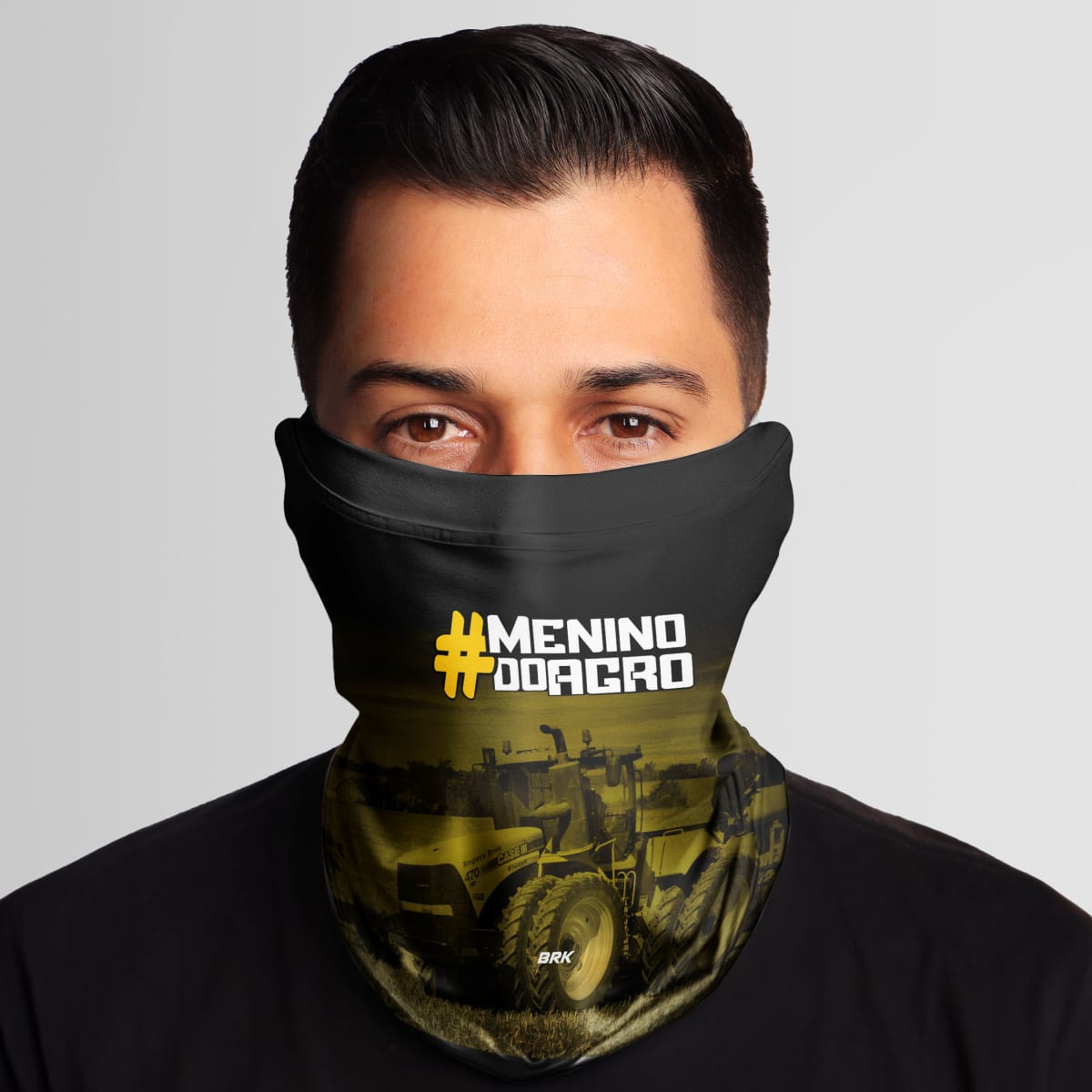 Bandana Tubeneck Agro Brk Hashtag Menino do Agro com Proteção Solar UV50+ - Brk Agro