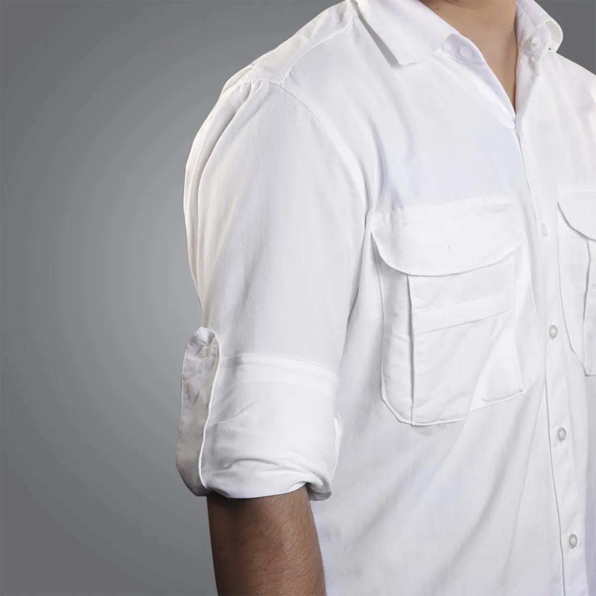 Camisa Work Agro Brk Branca com Proteção Solar UV50+ - Brk Agro