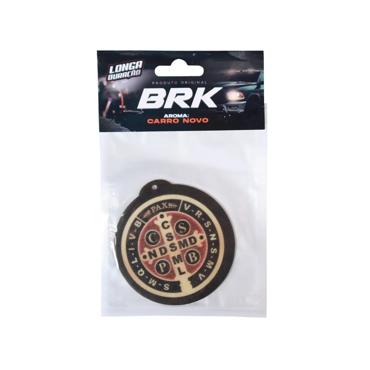 Aromatizante para Carro Brk Agro Medalha São Bento - Brk Agro