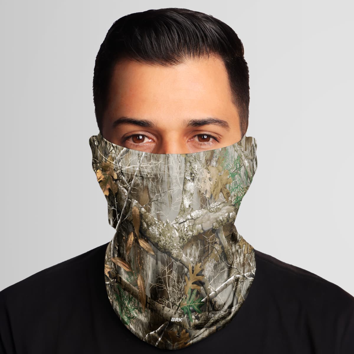 Bandana Tubeneck Agro Brk Camuflada Folhas e Galhos Tipo 2 com Proteção UV50+ - Brk Agro